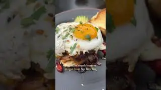 NEW Traeger Flatrock Grill cooking demo: griddled breakfast burgers 