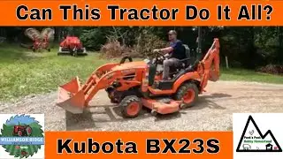 Is It Really The Swiss Army Knife Of Tractors? Kubota BX23S Part 1 