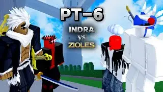 BloxFruits Rip_ Indra Vs Zioles Part-6 With Bloopers 🤪