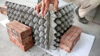 Cement Creations - Create Cement Planters From Egg Trays