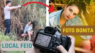 COMO FAZER UMA FOTO BONITA EM UM LUGAR FEIO (TRUQUES E SEGREDOS)