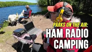 The Ultimate Ham Radio Campsite - A Wisconsin POTA Adventure