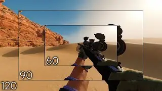 Black Ops Cold War But On The Lowest FOV Possible