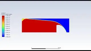 Spillway (2-D & Transient) CFD Simulation, Two-Phase Flow| ANSYS Fluent Training