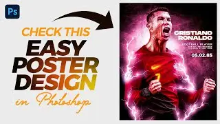 Poster Design Photoshop Tutorial for Beginners !!