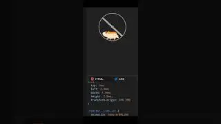 HTML CSS animation in one video 