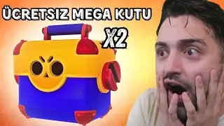 2 TANE BEDAVAAA MEGA KUTU GELİYOOOORRR ! brawl stars