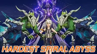 How to Beat Spiral Abyss Floor 12 Full 9 Stars (THE HARDEST ABYSS) Genshin Impact 3.7