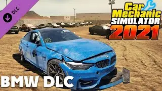 Новое DLC BMW - Реставрация BMW M4 GTS - Car Mechanic Simulator 2021 