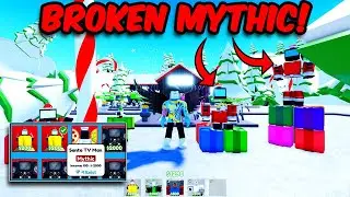 i BROKE the Toilet Tower Defense Christmas Event! Toilet Tower Defense Christmas Update #roblox