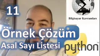 PYTHONv3: Video 11: Örnek Soru Çözümü