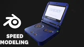 How to do Blender Speed Modeling|| Game Pad Modeling