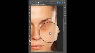 Remove dark circle - Photoshop tutorial #photoshop #shorts