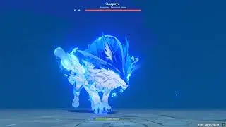 Genshin Impact, убийство без второй фазы, Андриус, Волчий лорд, за одну фазу боя.