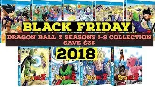 Dragon Ball Z Seasons 1-9 Collection - Save $35 On Black Friday 2018