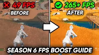 🔧 Fortnite Chapter 2 Season 6 - Boost FPS And Fix Input Delay ✅ Fortnite Season 6 *Best Settings*