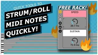 Instantly Strum MIDI Chords In Ableton Live + Free Rack! | Inspired By...