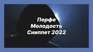 🎧 Новая песня Перфе - Молодость (Сниппет 2022)