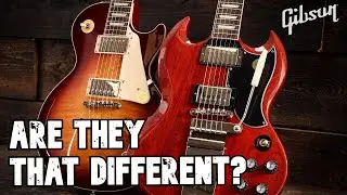 Gibson Les Paul Vs Gibson SG Tone Comparison! | Is There Much difference?