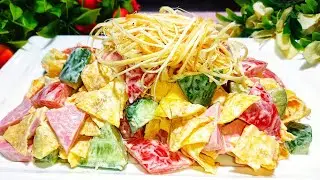 HIT SALAD 2022 THIS SALAD WILL BE SWIMMED FROM THE TABLE FIRST YOU EXACTLY SUCH A SALAD WONDERFUL