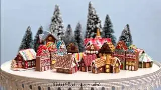 Picture Collection Of Decorative & Beautiful Clay Gingerbread House