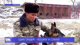 ОДИН ТАНДЕМ ЧЕЛОВЕК И СОБАКА. Новости Ош пирим.30.01.19