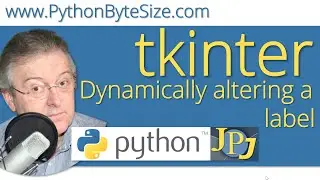 Dynamically altering a Python tkinter label