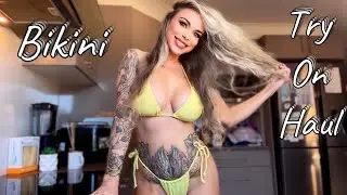 Bikini Try On Haul 🤎💛🩷 SHEIN | EllieKarrx