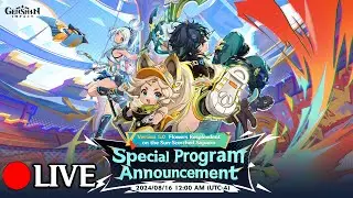 Genshin Impact 5.0 Natlan Special Program Live Stream Watch Party