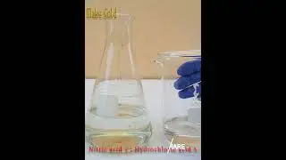 how to make aqua regia  Nitric acid mixed with Hydrochloric acid 