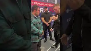Словесная перепалка между Али Хейбати и Владом Ковалевым