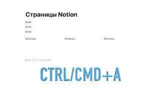 Как найти скрытые блоки или колонки в Notion?