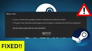 Fix Content File Locked Error in Steam for Windows || FIXED-2023