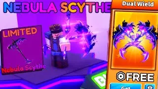 HOW TO GET *LIMITED* DUAL WIELD NEBULA SCYTHE IN BLADE BALL FOR FREE! (Roblox)