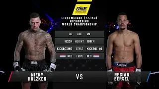 Nieky Holzken vs. Regian Eersel | Full Fight Replay