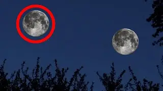 Seeing Two Moons in the Sky tonight 2024