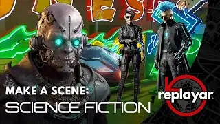 🎬 Make a #SCIFI Scene with Replayar!