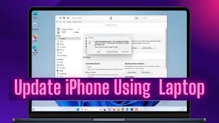 How to Update iPhone Software on Windows 11