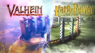 VALHEIM vs HARRY POTTER. QUIDDITCH match in Walheim among subscribers