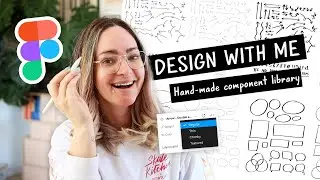 Making a hand-drawn vector library in Figma! ✍️