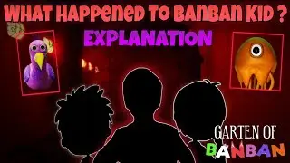 What Really Happened To Banban Kindergarten Kids || Garten Of Banban 8