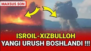 SHOSHILINCH! ISROIL LIVANGA ZARBA BERMOQDA | XIZBULLOH ISROILGA 320 TA RAKETA UCHIRDI | #MAXSUSSON