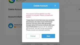 How To Delete Genshin Impact Account!