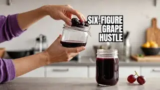 I Turned Grape Waste into a SIX Figure Business