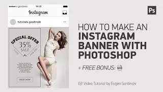 How to Make an Instagram Banner + FREE Psd - Photoshop Tutorial