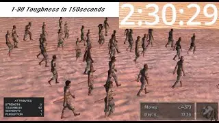 The Best Kenshi Toughness Guide 1-90 in 150 seconds!