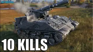 Скилловик на АРТЕ 💩10 фрагов 💩 World of Tanks M40/M43