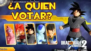 CUANDO SALEN LAS VOTACIONES EN DRAGON BALL XENOVERSE 2 ¿A QUIEN VOTO?