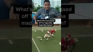 The maddest Tua Tagovailoa ever made Nick Saban may surprise you 😂 