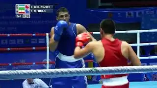 Bektemir Melikuziev (UZB) vs. Sajad Mehrabi (IRI) Asian Championships 2015 SF's (75kg)